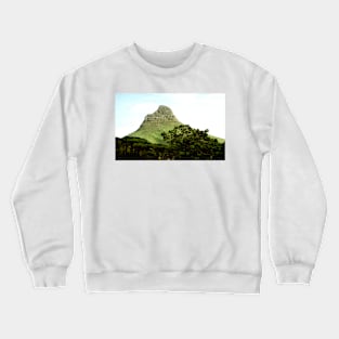 Lion's Head from Table Mountain, Cape Town Crewneck Sweatshirt